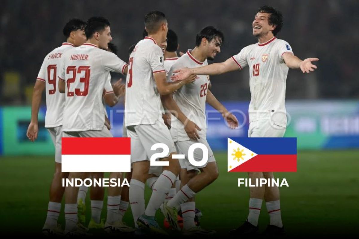 Hasil Pertandingan Indonesia vs Filipina Skuad Garuda Menang 2-0