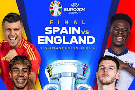 Final Piala Euro 2024: Inggris vs Spanyol